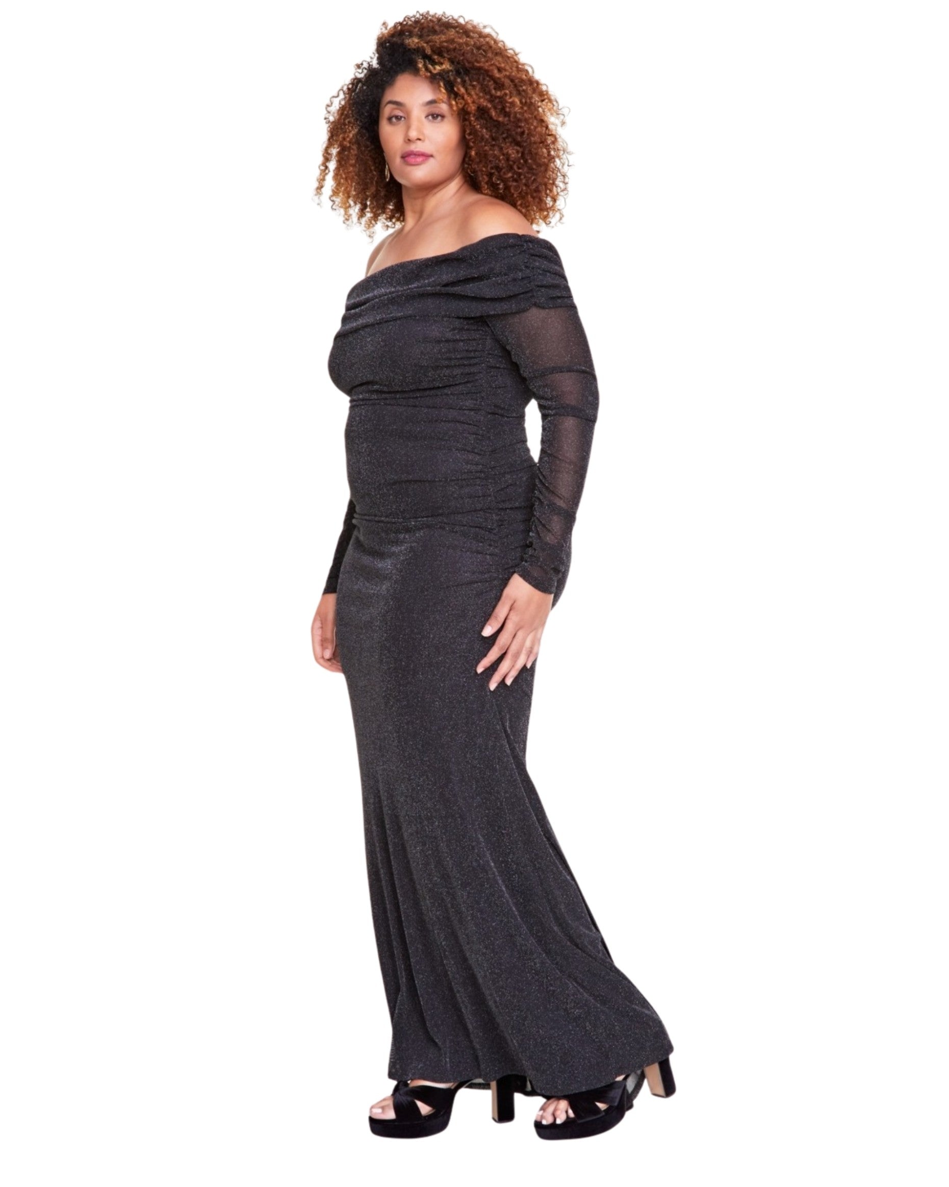B DARLIN Women Glitter Gown Dress American Center Outlet B DARLIN Women Glitter Gown Dress American Center Outlet