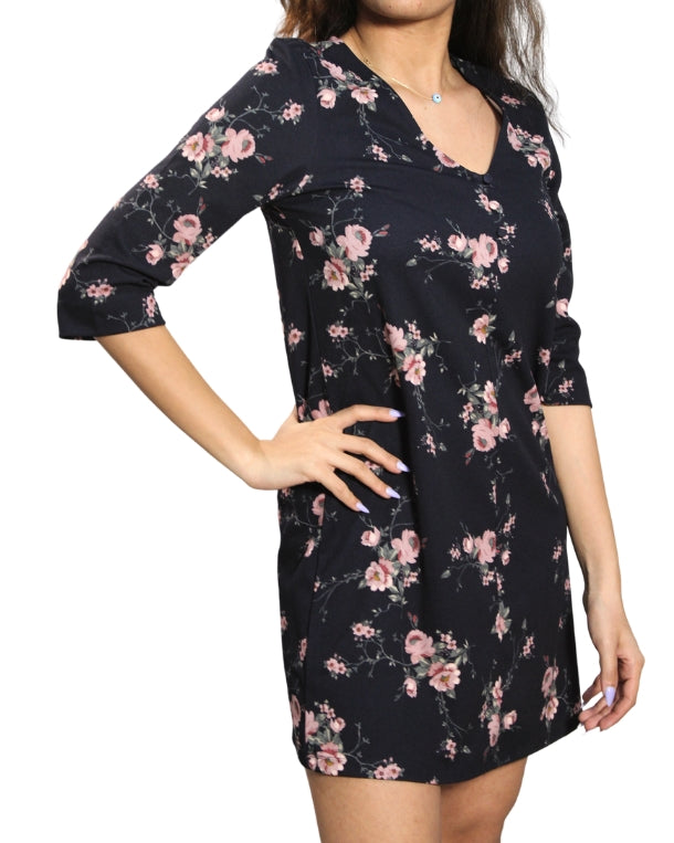 Women 3/4 Sleeve Dress