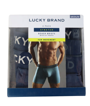 LUCKY BRAND Stretch Boxer 3 Packs