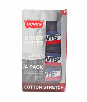 LEVI'S Men 4 Pack Stretch Boxer