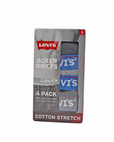 LEVI'S Men 4 Pack Cotton Boxer