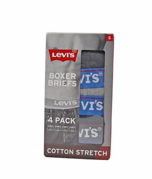 LEVI'S Men 4 Pack Cotton Boxer