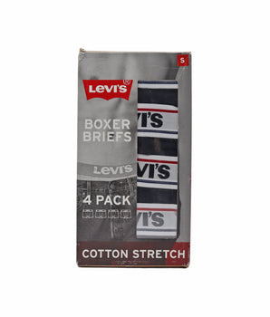 LEVI'S Men 4 Pack Boxer Briefs