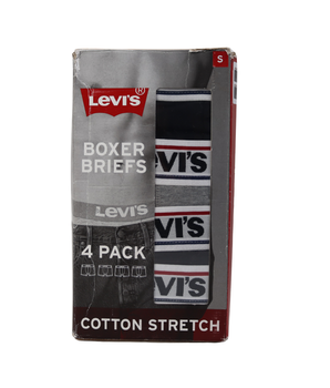 LEVI'S Men Boxer Briefs 4 Packs