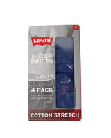 LEVI'S Men 4 Pack Cotton Boxer