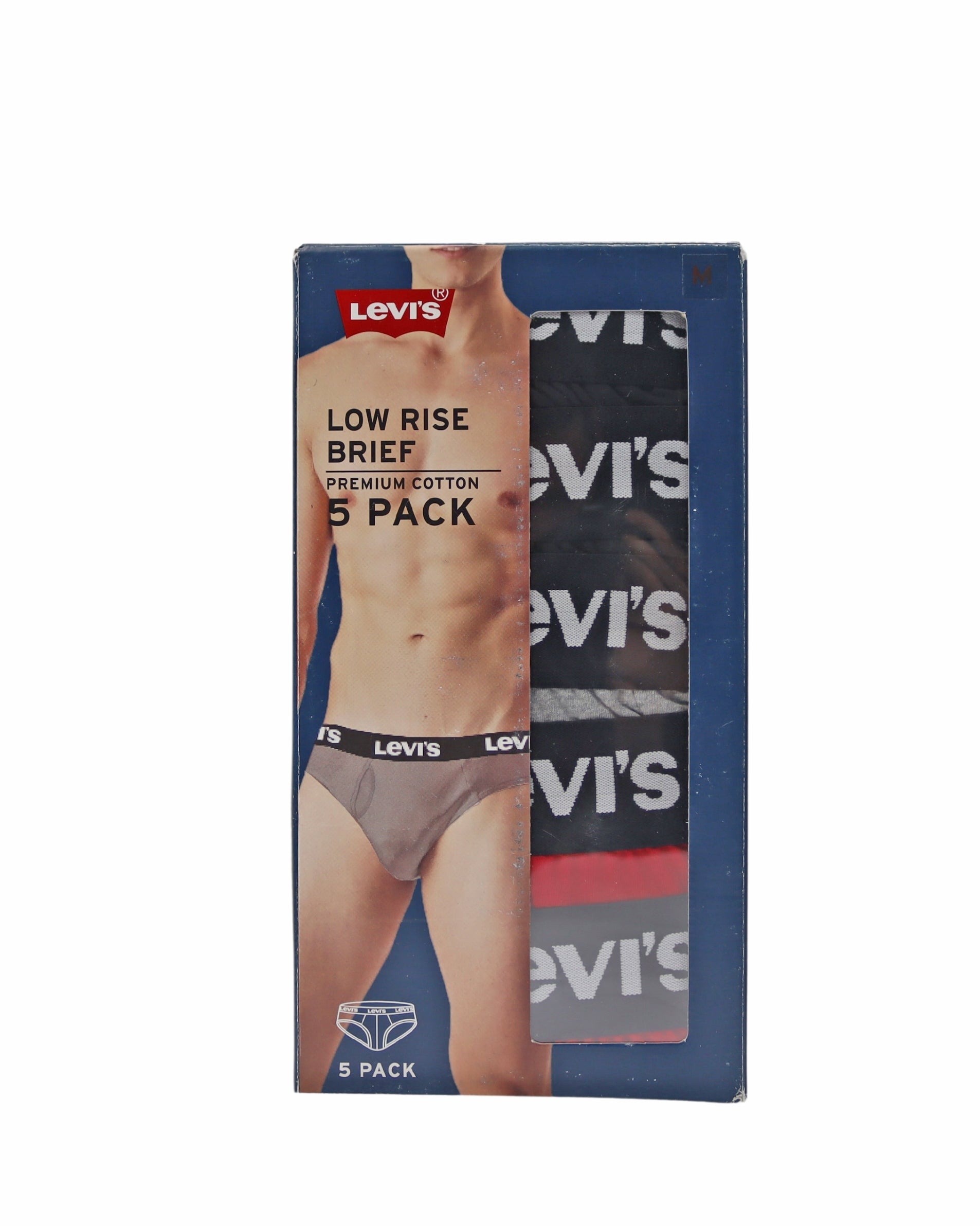 LEVI'S Men 5 Pack Low Rise Boxer