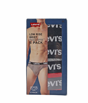 LEVI'S Men 5 Pack Low Rise Boxer