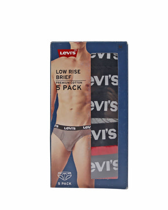 LEVI'S Men 5 Pack Low Rise Boxer