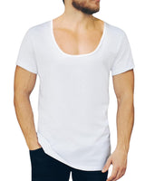 Men Short Sleeve Under Shirt