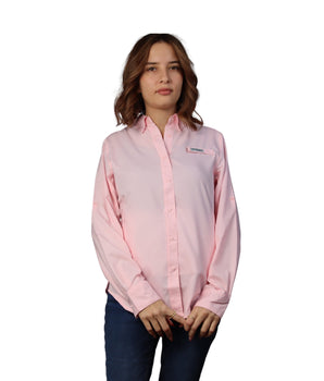 COLUMBIA Women Lined Shirt