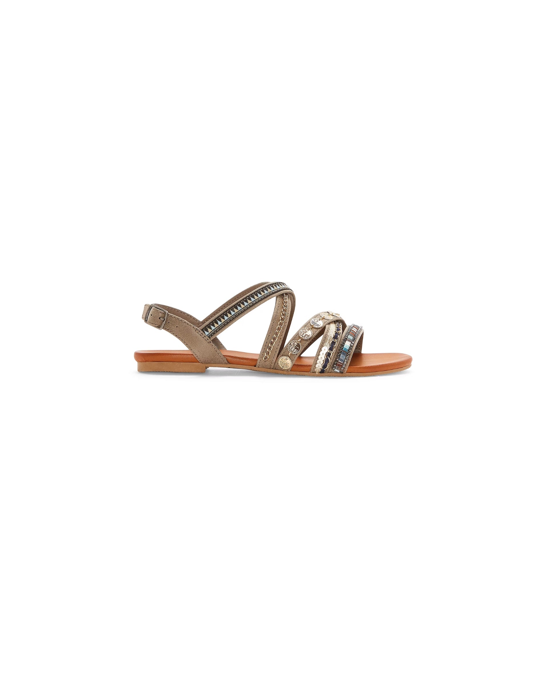 POP Women Strappy Necklace Sandal