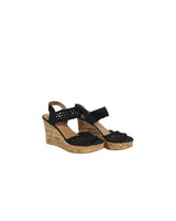 POP Women Woven Wedge Heel Sandal