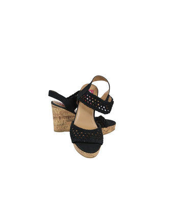 POP Women Woven Wedge Heel Sandal