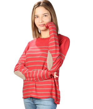 BERSHKA Women Stripe T-Shirt