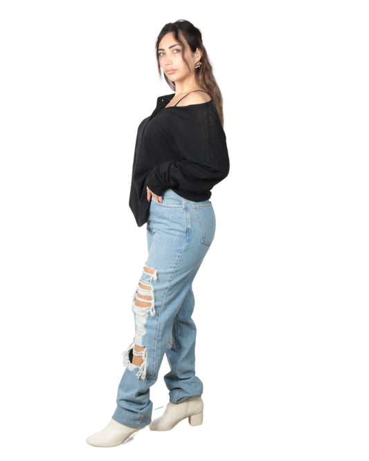 ASOS Women Rip Jeans