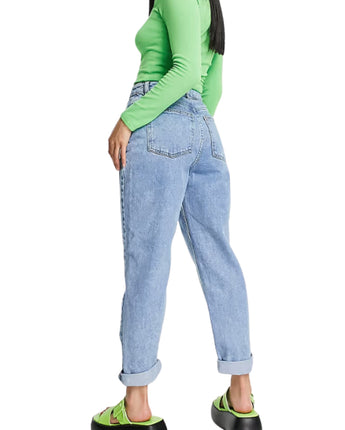 ASOS Women Petite Relaxed Mom Jeans