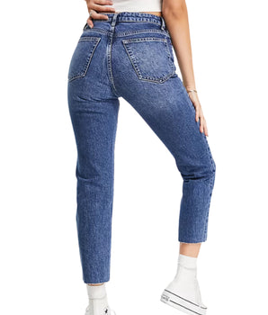 TOPSHOP Women Cropped Jeans