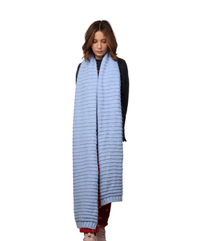 ZARA Women Rib Scarf