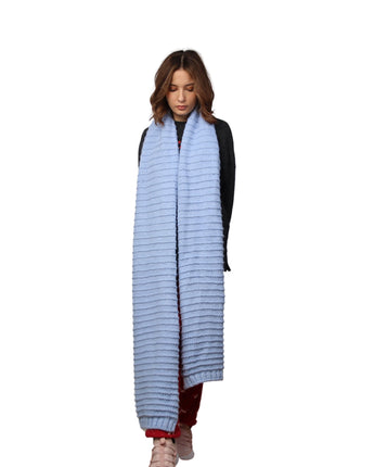 ZARA Women Rib Scarf