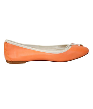 MASSIMO DUTTI Women LeatherBow  Ballerina