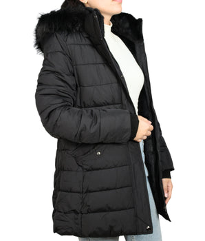 MASSIMO DUTTI Women Inside Fur Jacket