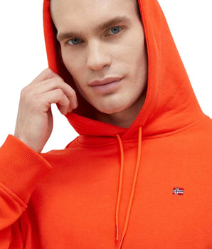 NAPAPIRJI Men Kangro Pocket Casual Hoodie