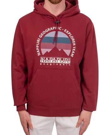 NAPAPIRJI Men Graphics Casual Hoodie