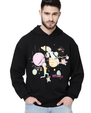 WRANGLER Men Rick & Morty Graphic Hoodie