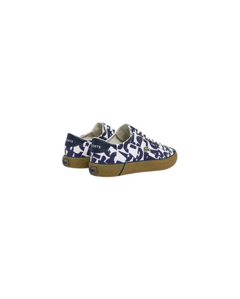 LACOSTE Unisex Velvet Graphic Sneaker