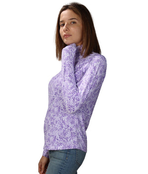 IBKUL Women Floral Sport T-Shirt