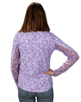 IBKUL Women Floral Sport T-Shirt