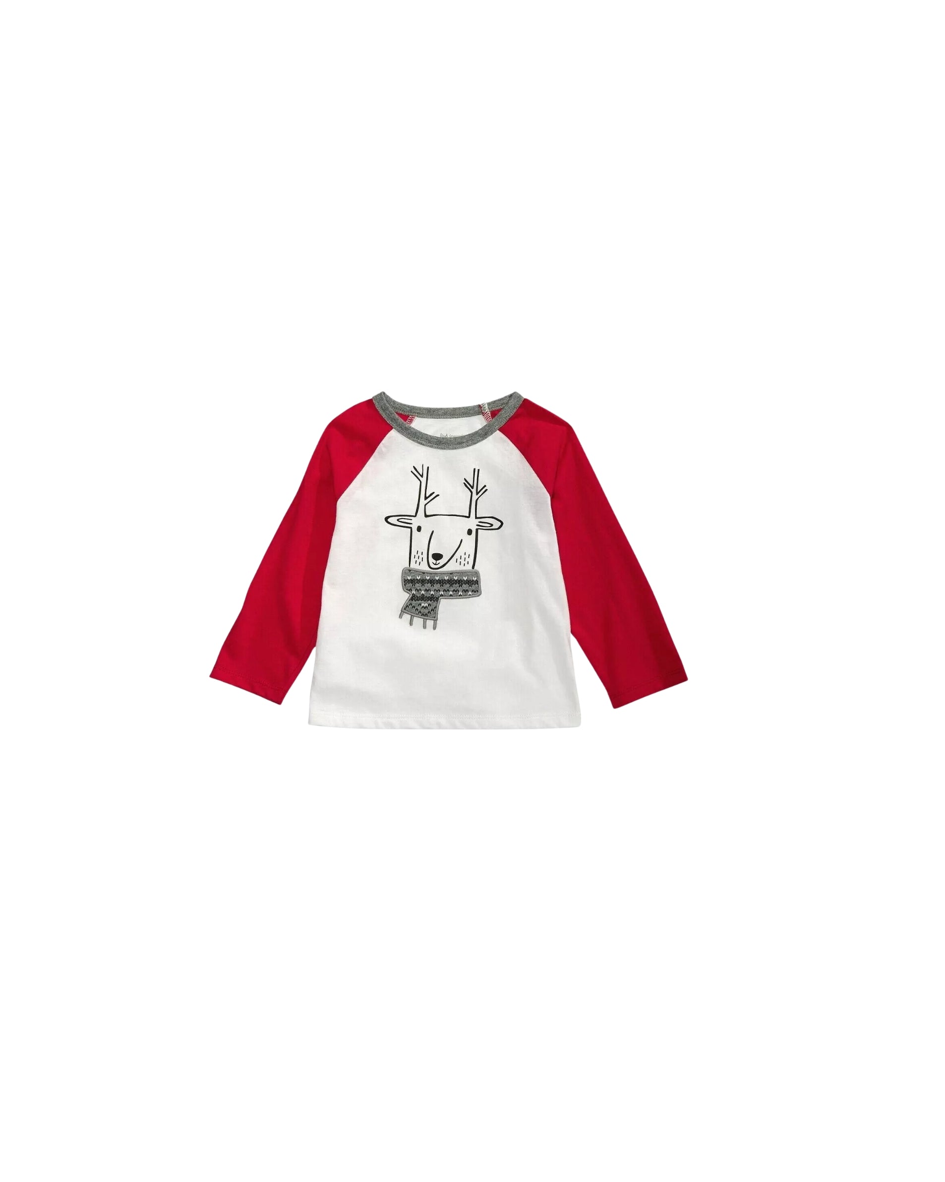 FIRST IMPRESSIONS Baby Boys Festive Reindeer T-Shirt