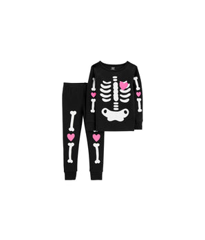 CARTER'S Girls Skull Graphic Set 2 Pcs