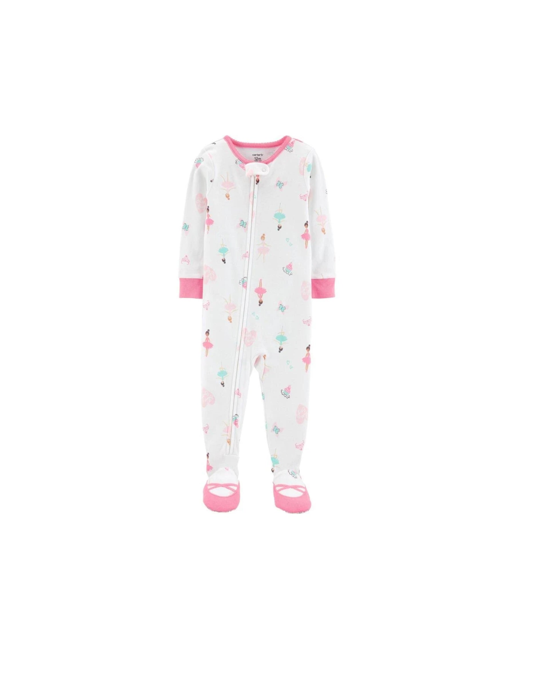 CARTER'S Baby Girls Ballerina Snug Jumpsuit