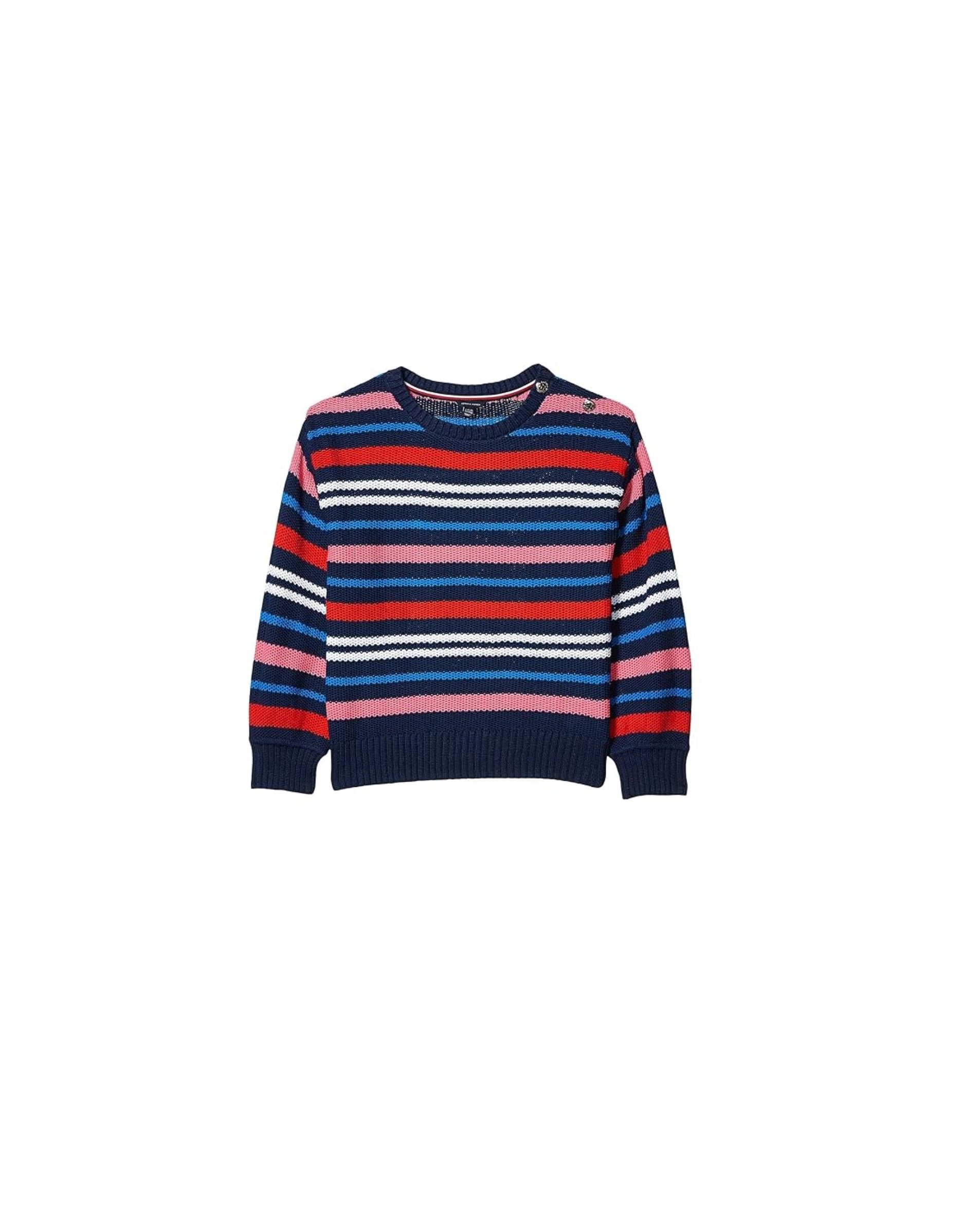 TOMMY HILFIGER Girls Stripe Sweater