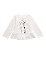 FIRST IMPRESSIONS Baby Girls Giraffe T-Shirt