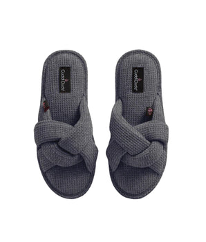 CUDDL DUDS Women Open Toe Slipper