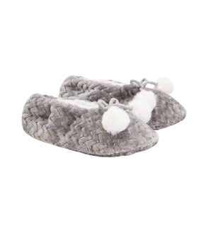 KIABI Women Wool Furry Pantuflas