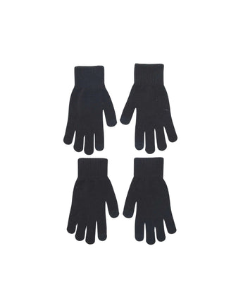 KIABI Unisex Gloves Faux Fur 2 Pairs