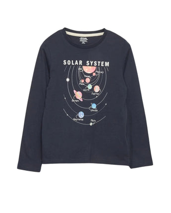 KIABI Boys Solar System Graphic T-Shirts