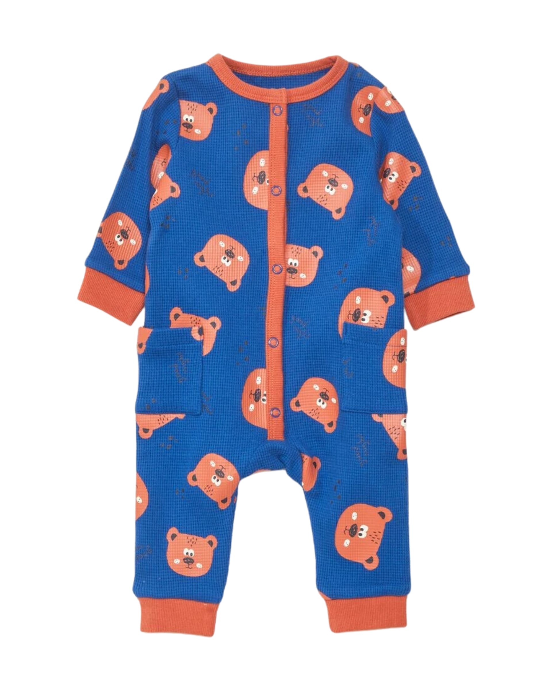 KIABI Baby Fleece Overalls