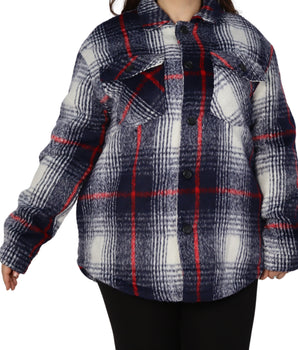 KIABI Women Stripe Warm Jacket