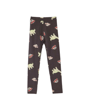 KIABI Girls Dinosaur Graphic Pant