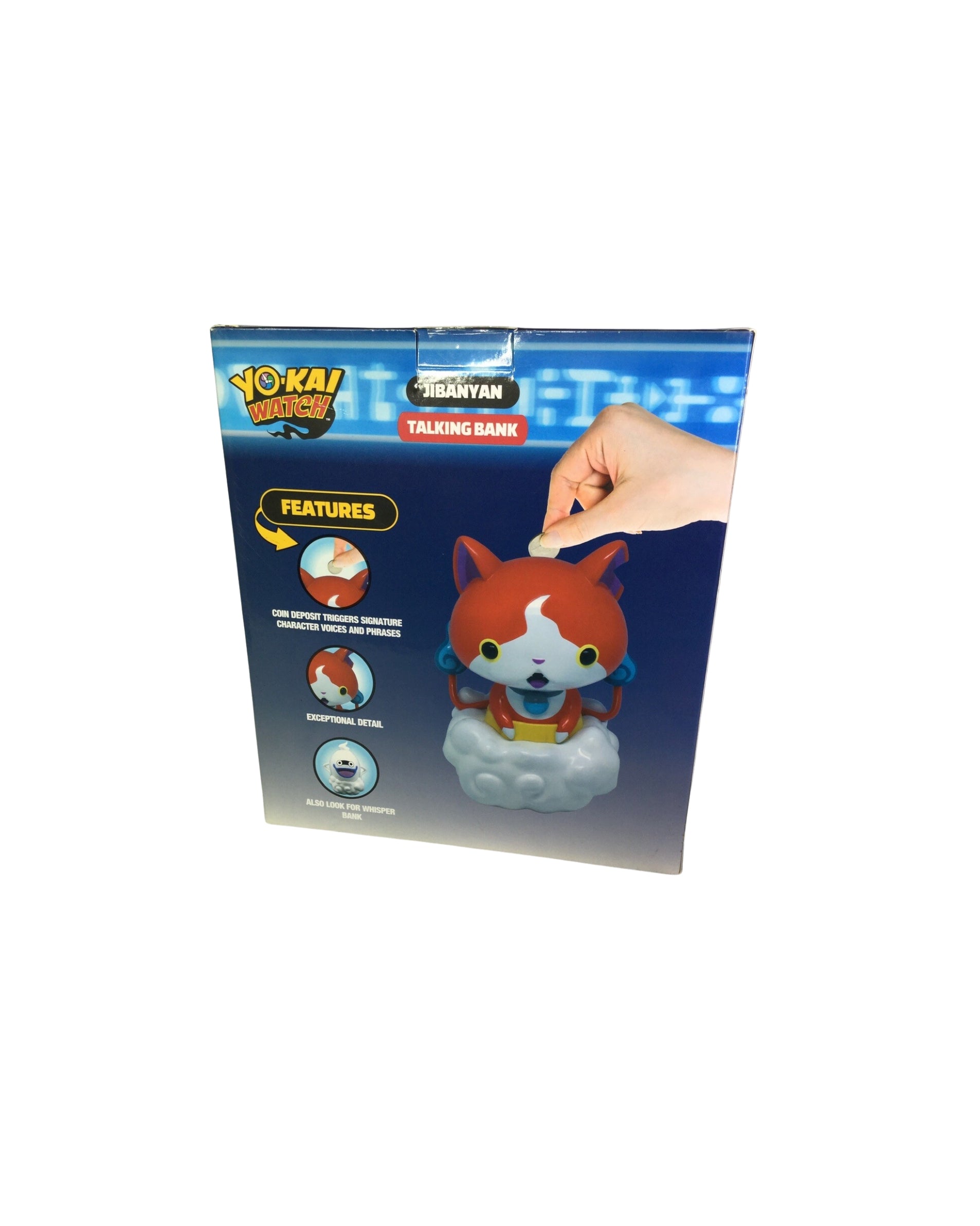 YOKAI WATCH Jibanyan Talking Bank Toy