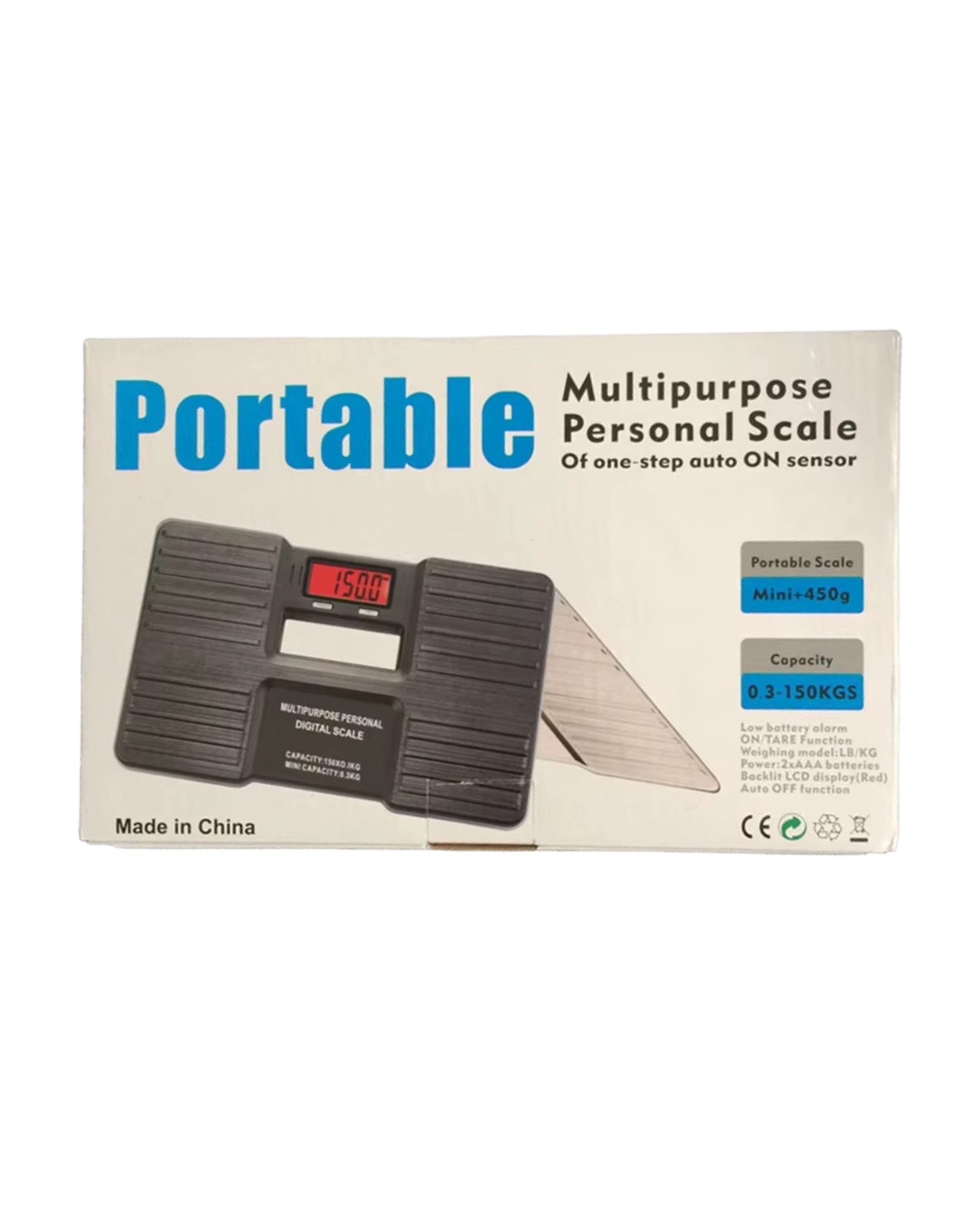 PORTABLE Unisex Personal Scale