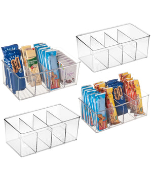 CLEARSPACE Storage Bins 4 Packs