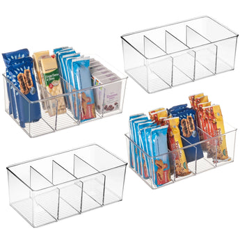 CLEARSPACE Storage Bins 4 Packs