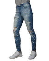 NOVA Men Paint Design Jeans