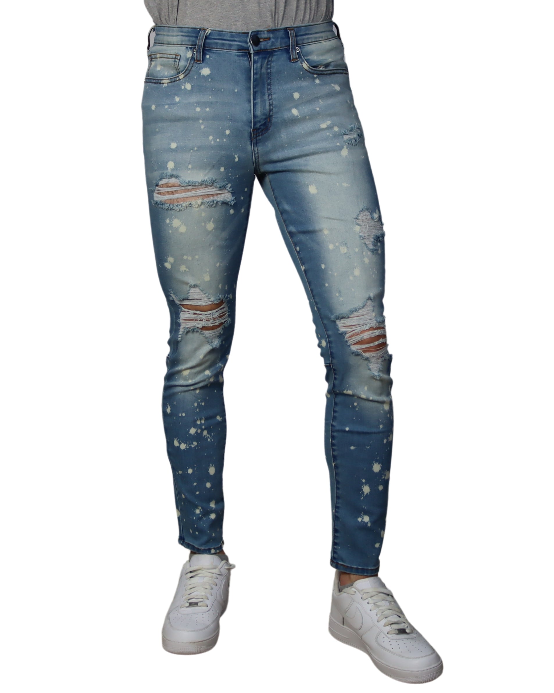 NOVA Men Paint Design Jeans