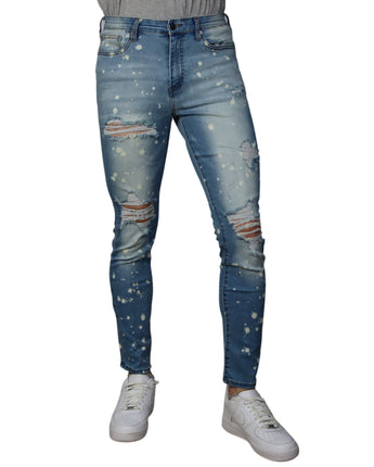 NOVA Men Paint Design Jeans